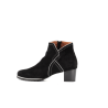 Bottine noir en cuir